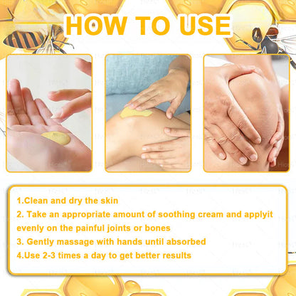 𝙃𝒊𝒄𝒆𝒍𝒍® Bee Venom Pain-Relief Bone Healing Cream 🎄🎄(Specially for older adults)