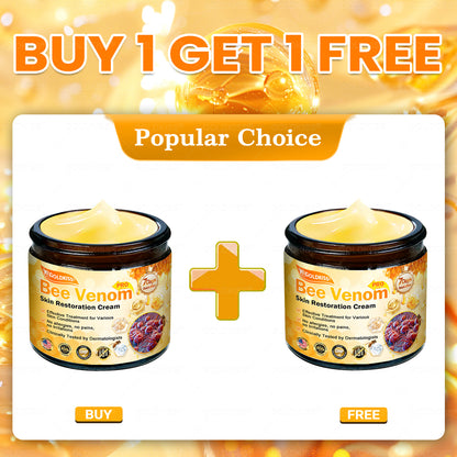 𝑮𝑶𝑳𝑫𝑲𝑰𝑺𝑺® 𝐁𝐄𝐄 𝐕𝐄𝐍𝐎𝐌 𝐏𝐑𝐎 𝐒𝐤𝐢𝐧 𝐑𝐞𝐬𝐭𝐨𝐫𝐚𝐭𝐢𝐨𝐧 𝐂𝐫𝐞𝐚𝐦 (Effective Within 7 Days)Bee Venom + 𝗣𝗿𝗼𝗽𝗼𝗹𝗶𝘀 · 7X Deep Hydration, targets wrinkles, sagging, stretch marks, dark spots, purpura, inflammations and more