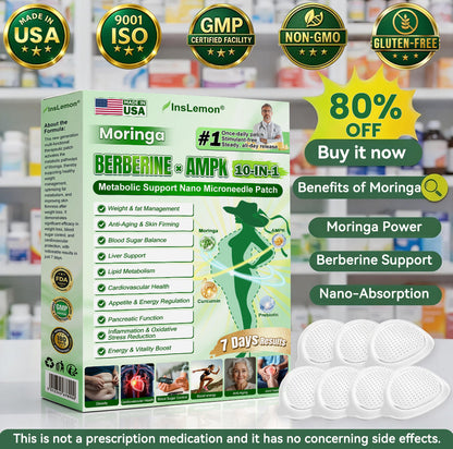 𝐈𝐧𝐬𝐋𝐞𝐦𝐨𝐧® 𝗠𝗼𝗿𝗶𝗻𝗴𝗮 × 𝗕𝗲𝗿𝗯𝗲𝗿𝗶𝗻𝗲 × 𝗔𝗠𝗣𝗞 𝟭𝟬-𝗶𝗻-𝟭 𝗠𝗲𝘁𝗮𝗯𝗼𝗹𝗶𝗰 𝗦𝘂𝗽𝗽𝗼𝗿𝘁 𝗡𝗮𝗻𝗼 𝗠𝗶𝗰𝗿𝗼𝗻𝗲𝗲𝗱𝗹𝗲 𝗣𝗮𝘁𝗰𝗵🇺🇸(𝐉𝐮𝐬𝐭 𝐨𝐧𝐜𝐞 𝐚 𝐝𝐚𝐲, 𝐯𝐢𝐬𝐢𝐛𝐥𝐞 𝐜𝐡𝐚𝐧𝐠𝐞𝐬 𝐢𝐧 𝟕 𝐝𝐚𝐲𝐬） ✅ 𝐅𝐨𝐫 𝐨𝐛𝐞𝐬𝐢𝐭𝐲, 🅛🅞🅞🅢🅔 🅢🅚🅘🅝,𝐝𝐢𝐚𝐛𝐞𝐭𝐞𝐬, 𝐬𝐥𝐞𝐞𝐩 𝐚𝐩𝐧𝐞𝐚, 𝐣𝐨𝐢𝐧𝐭 𝐢𝐬𝐬𝐮𝐞𝐬, 𝐚𝐧𝐝 𝐦𝐨𝐫𝐞 💥