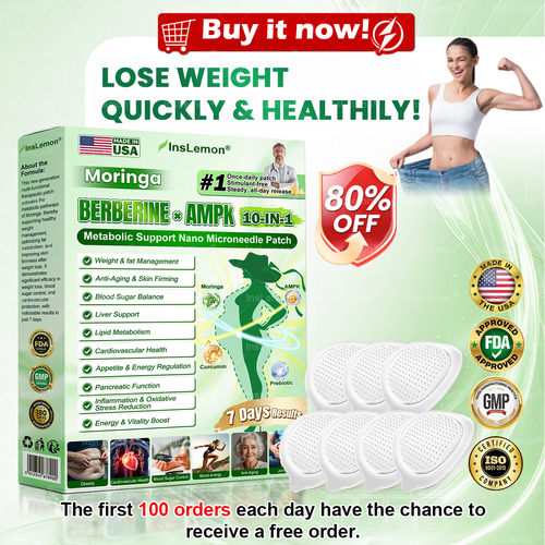 𝐈𝐧𝐬𝐋𝐞𝐦𝐨𝐧® 𝗠𝗼𝗿𝗶𝗻𝗴𝗮 × 𝗕𝗲𝗿𝗯𝗲𝗿𝗶𝗻𝗲 × 𝗔𝗠𝗣𝗞 𝟭𝟬-𝗶𝗻-𝟭 𝗠𝗲𝘁𝗮𝗯𝗼𝗹𝗶𝗰 𝗦𝘂𝗽𝗽𝗼𝗿𝘁 𝗡𝗮𝗻𝗼 𝗠𝗶𝗰𝗿𝗼𝗻𝗲𝗲𝗱𝗹𝗲 𝗣𝗮𝘁𝗰𝗵🇺🇸(𝐉𝐮𝐬𝐭 𝐨𝐧𝐜𝐞 𝐚 𝐝𝐚𝐲, 𝐯𝐢𝐬𝐢𝐛𝐥𝐞 𝐜𝐡𝐚𝐧𝐠𝐞𝐬 𝐢𝐧 𝟕 𝐝𝐚𝐲𝐬） ✅ 𝐅𝐨𝐫 𝐨𝐛𝐞𝐬𝐢𝐭𝐲, 🅛🅞🅞🅢🅔 🅢🅚🅘🅝,𝐝𝐢𝐚𝐛𝐞𝐭𝐞𝐬, 𝐬𝐥𝐞𝐞𝐩 𝐚𝐩𝐧𝐞𝐚, 𝐣𝐨𝐢𝐧𝐭 𝐢𝐬𝐬𝐮𝐞𝐬, 𝐚𝐧𝐝 𝐦𝐨𝐫𝐞🔥🔥