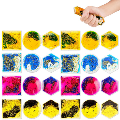 Interactive Plastic Building Tube Toy for Kids Creative STEM Decompression Sensory Toy for Autism Sensory Toys 24PCS